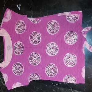 Justice sequin shoet sleeve